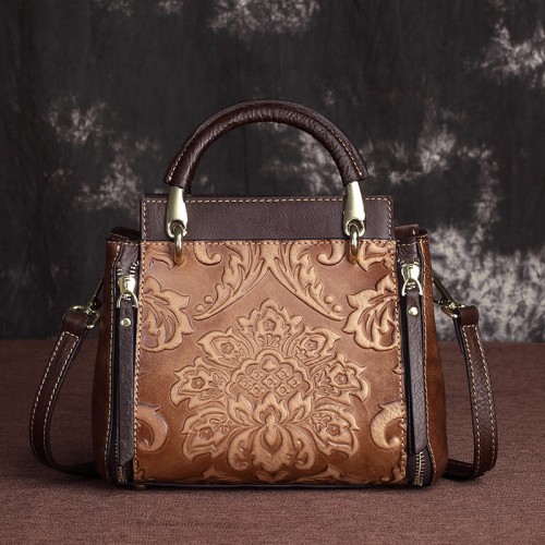 Genuine Leather Women Mesenger Shoulder Bag