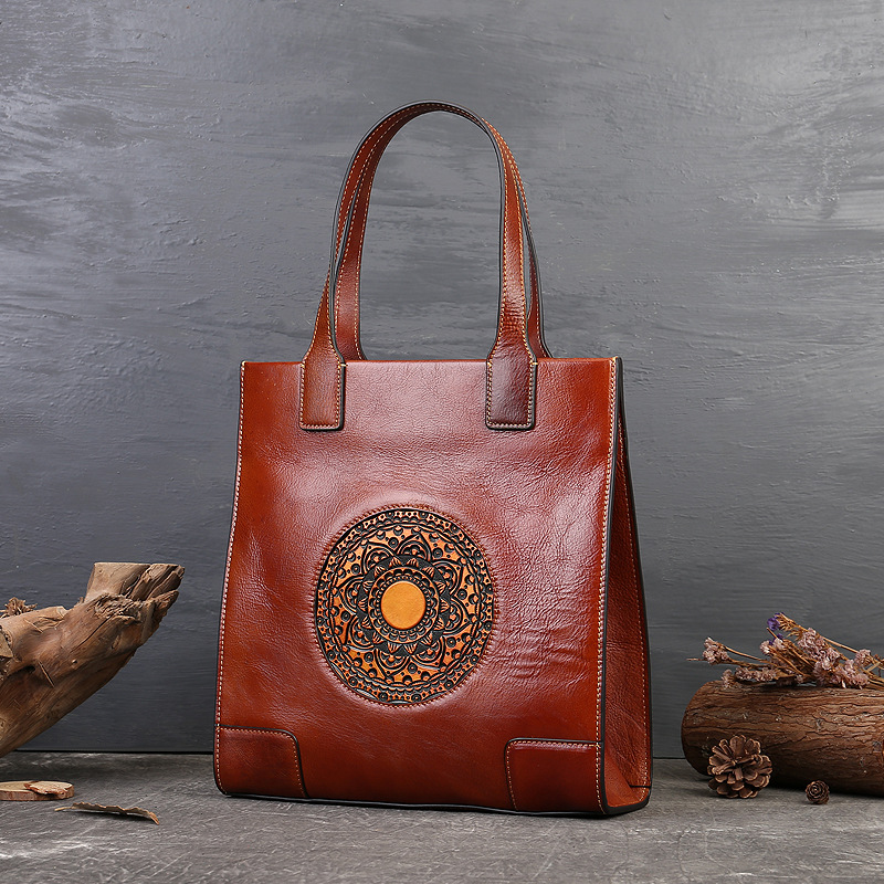 New Brand Luxury Women Genuine Leather Handbags