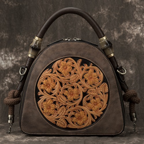 Vintage Luxury Leather Handbags for womens