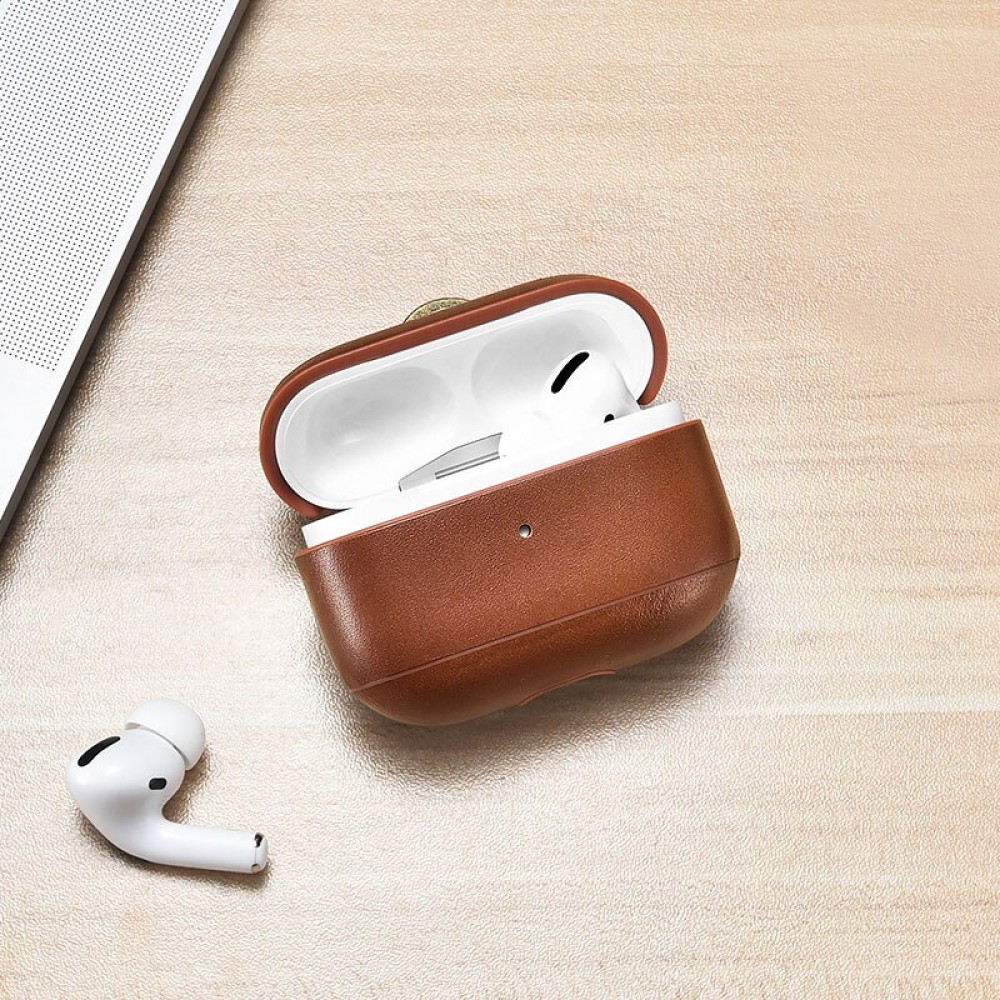 Designer luxury airpods case with neck lanyard and straps