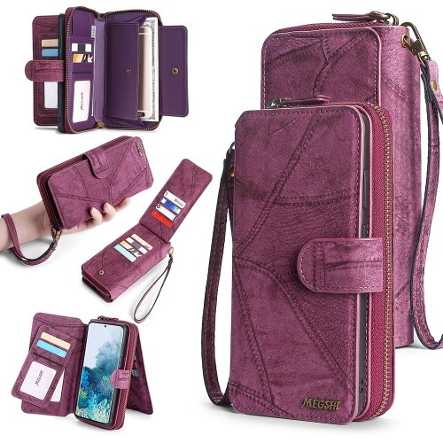 Handbag Wallet Leather Phone Case For iPhone